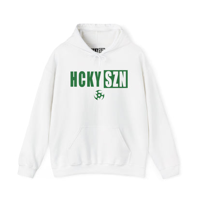 HCKY SZN (Green Logo) Hooded Sweatshirt - Various Colors