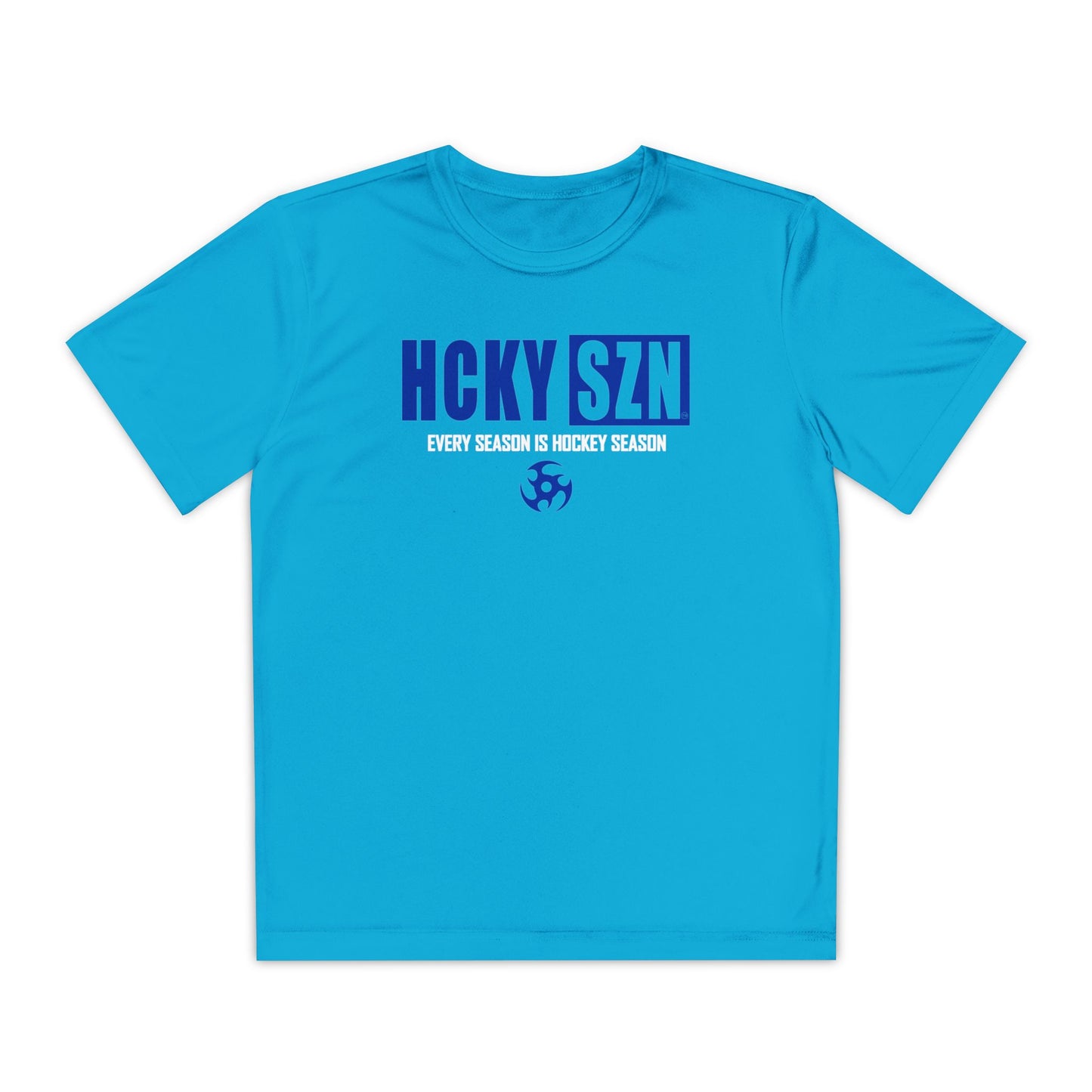 Every Season is HCKYSZN Youth Competitor Tee (Royal Blue Logo) - Various Colors