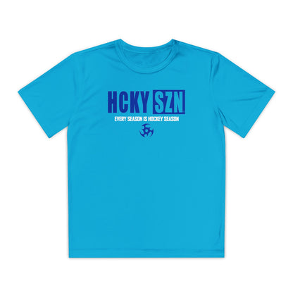 Every Season is HCKYSZN Youth Competitor Tee (Royal Blue Logo) - Various Colors
