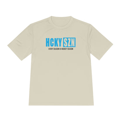 Every Season is HCKYS Performance Tee - Sky Blue Logo