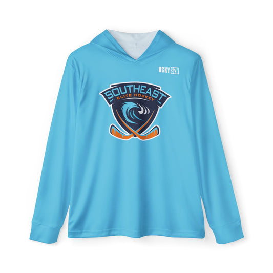 Southeast Elite Performance Warmup Hoodie - Coastal Blue