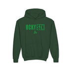 Youth HCKY SZN (Green Logo) Hooded Sweatshirt - Various Colors
