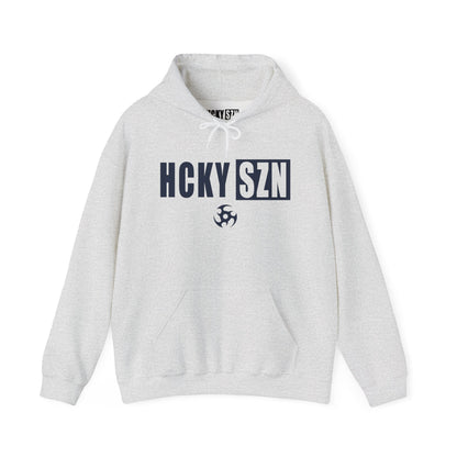 HCKY SZN (Navy Logo) Hooded Sweatshirt - Various Colors