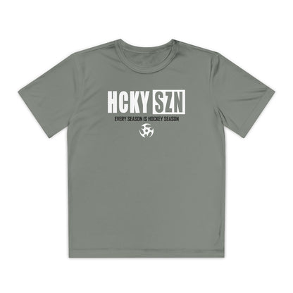 Every Season is HCKY SZN Youth Competitor Tee (White Logo) - Various Colors