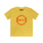 Youth Circle SZN Softstyle Tee (Orange Logo) - Various Colors