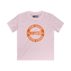 Youth Circle SZN Softstyle Tee (Orange Logo) - Various Colors
