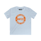 Youth Circle SZN Softstyle Tee (Orange Logo) - Various Colors