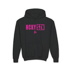 Youth HCKY SZN (Hot Pink Logo) Hooded Sweatshirt - Various Colors