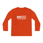 Every Season is HCKYSZN Youth Performance Long Sleeve Tee - White Logo
