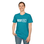 HCKY SZN Softstyle Tee Shirt (Tropical Blue)