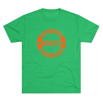 HCKY SZN Circle Logo TriBlend Tee Shirt (Orange) -Various Colors