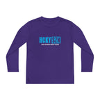 Every Season is HCKY SZN Youth Competitor Long Sleeve Tee (Sky Blue Logo) - Various Colors