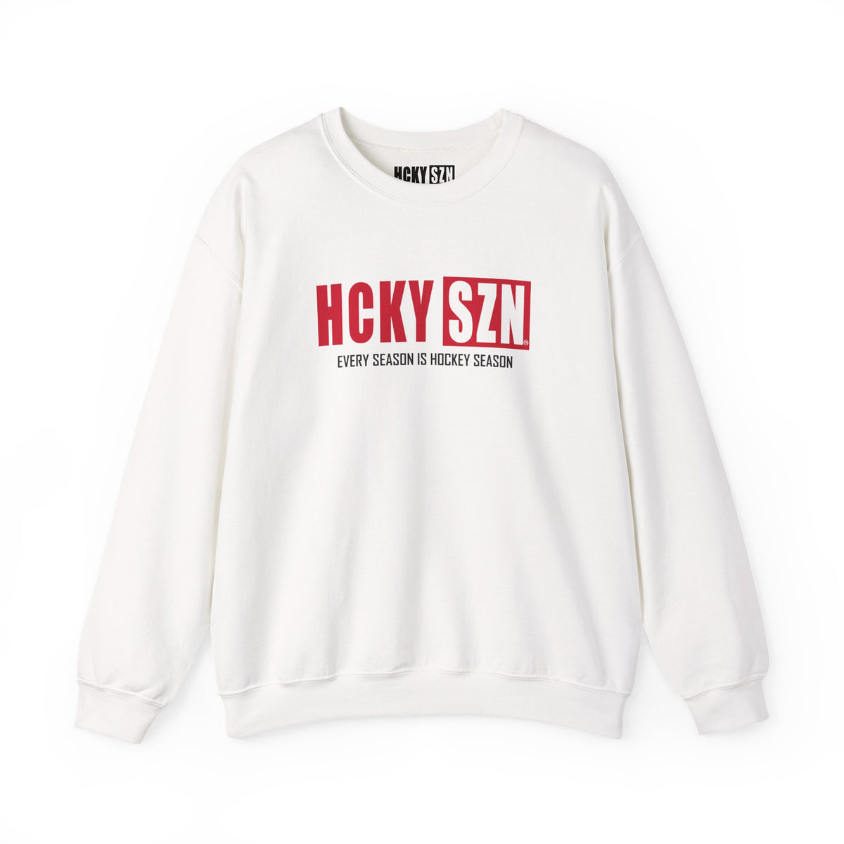 HCKY SZN Crewneck Sweatshirt (Red Logo) - Various Colors