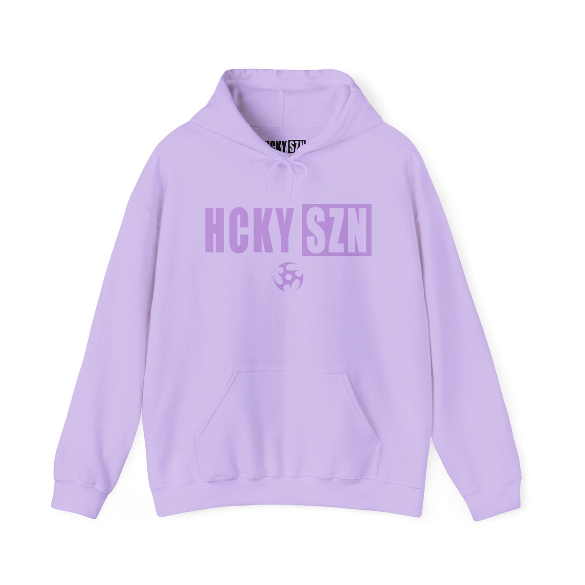 HCKY SZN (Lavender Logo) Hooded Sweatshirt - Various Colors
