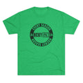 HCKY SZN Circle Logo TriBlend Tee Shirt (Black) - Various Colors