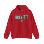 HCKY SZN (Seafoam Logo) Hooded Sweatshirt - Various Colors