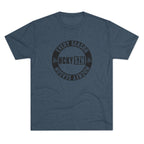 HCKY SZN Circle Logo TriBlend Tee Shirt (Black) - Various Colors