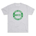 HCKY SZN Circle Logo TriBlend Tee Shirt (Green) - Various Colors