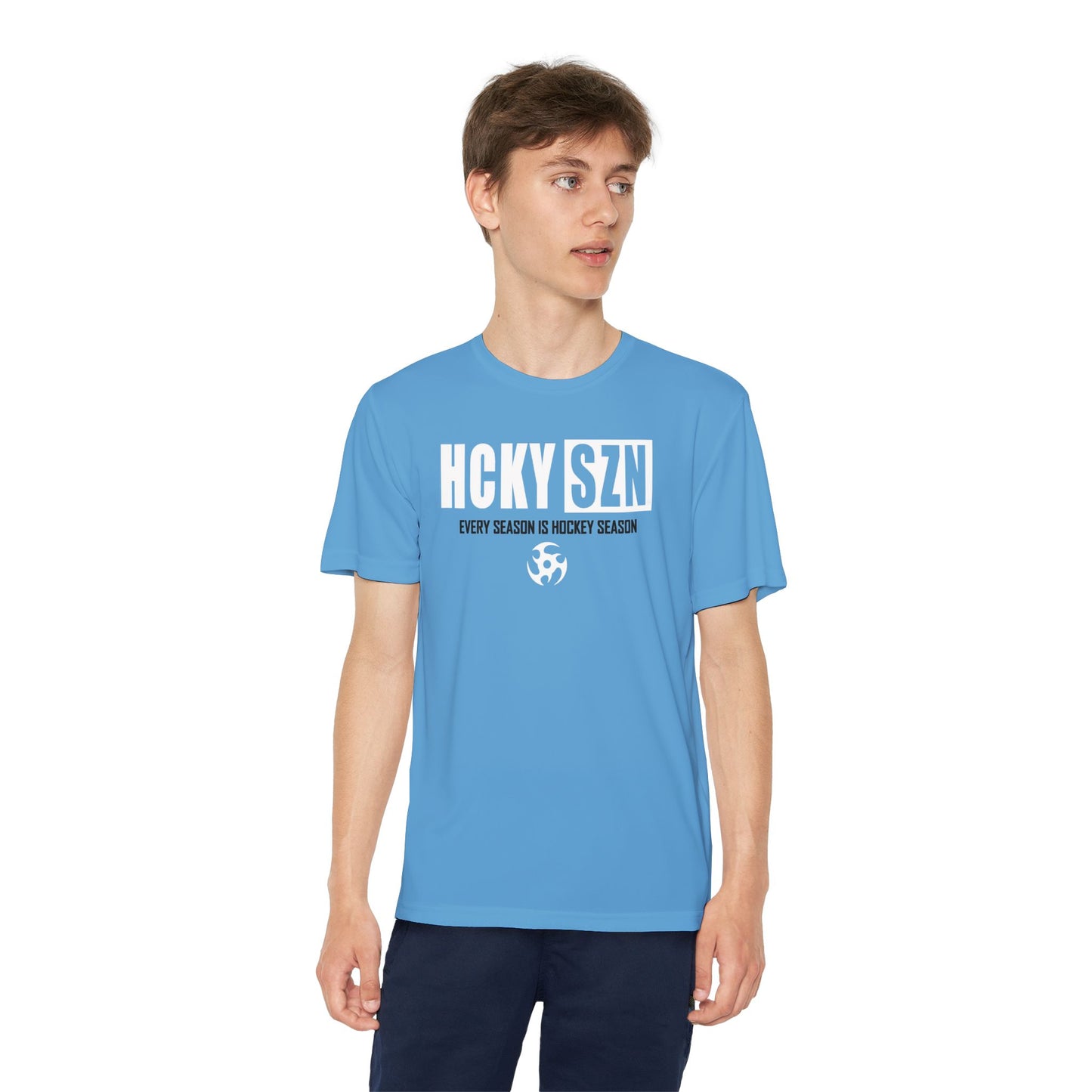Every Season is HCKY SZN Youth Competitor Tee (White Logo) - Various Colors
