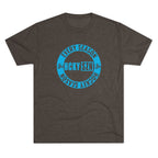 HCKY SZN Circle Logo TriBlend Tee Shirt (Sky Blue) - Various Colors
