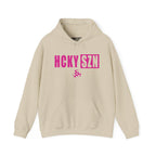 HCKY SZN (Hot Pink Logo) Hooded Sweatshirt - Various Colors