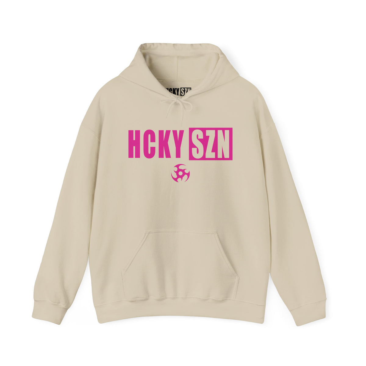 HCKY SZN (Hot Pink Logo) Hooded Sweatshirt - Various Colors