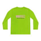 Every Season is HCKY SZN Youth Competitor Long Sleeve Tee (Pink Logo) - Various Colors