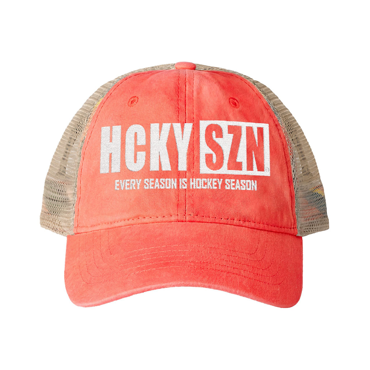 Women's Every Season Mesh Back Cap - Sherbert/Stripes