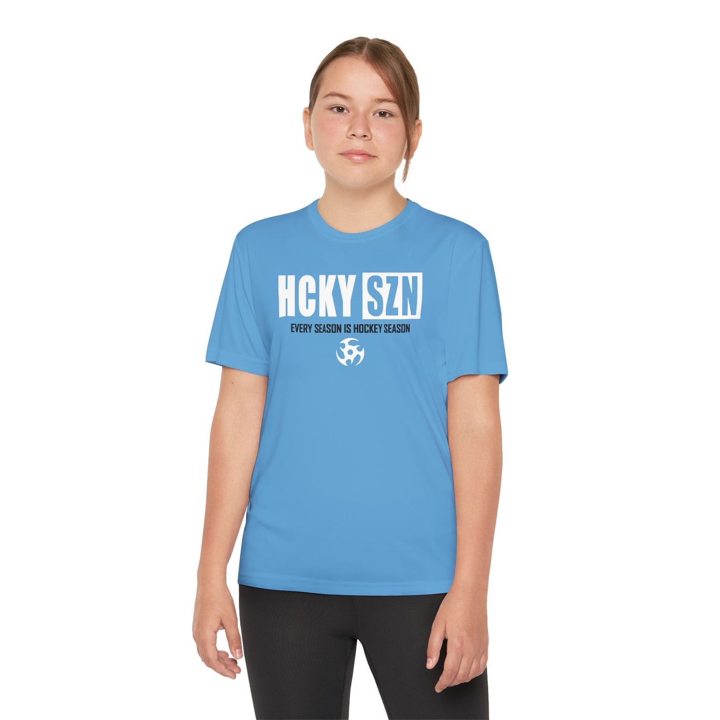 Every Season is HCKY SZN Youth Competitor Tee (White Logo) - Various Colors