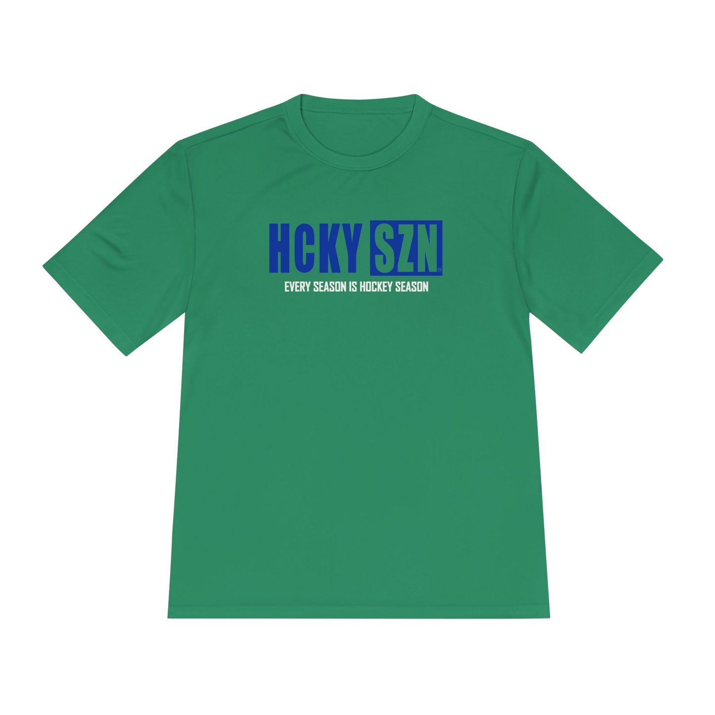 Every Season is HCKY SZN Performance Tee (Royal Blue Logo) - Various Colors