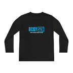 Every Season is HCKY SZN Youth Competitor Long Sleeve Tee (Sky Blue Logo) - Various Colors