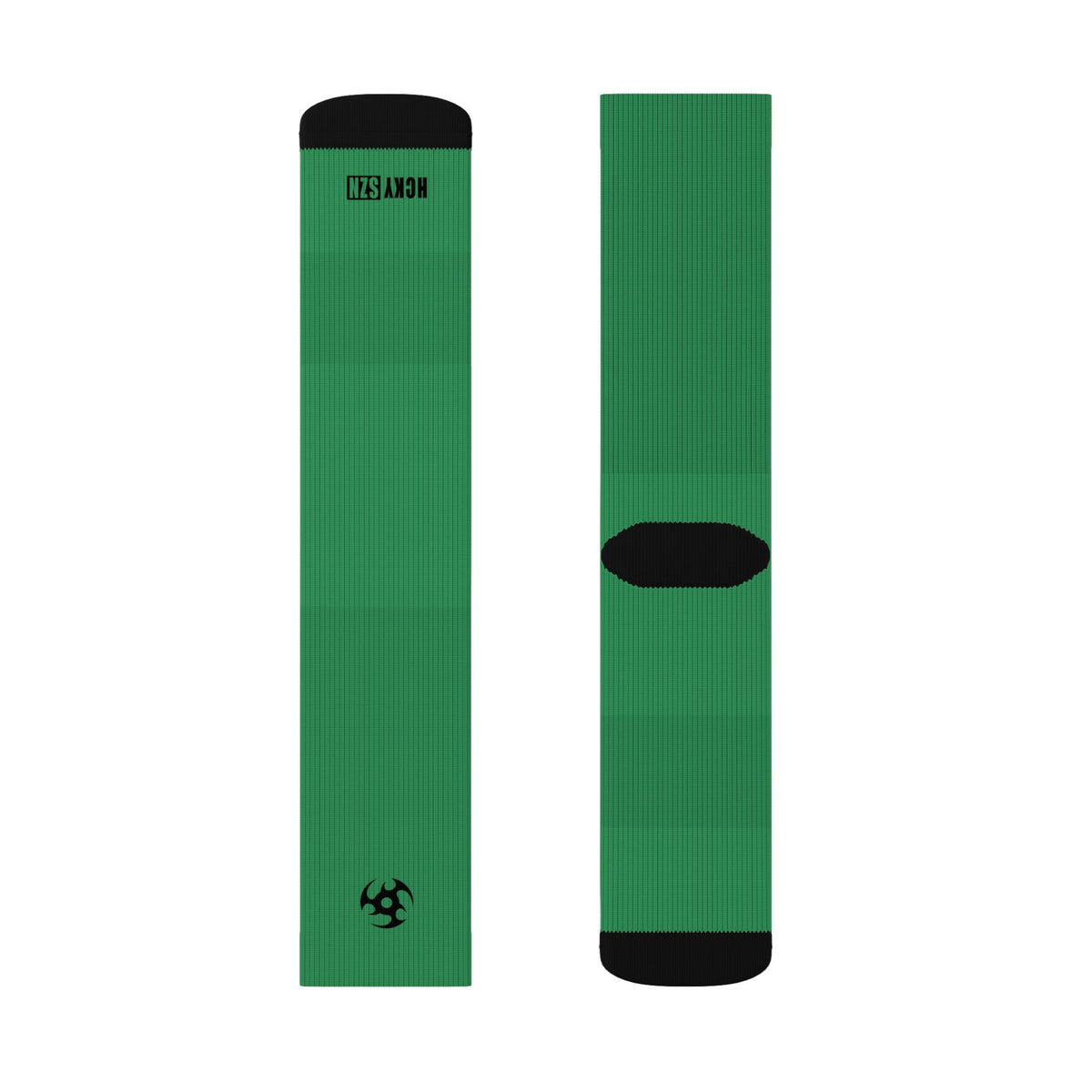 Comfort Crew Fleece Lined Hockey Socks (Green)