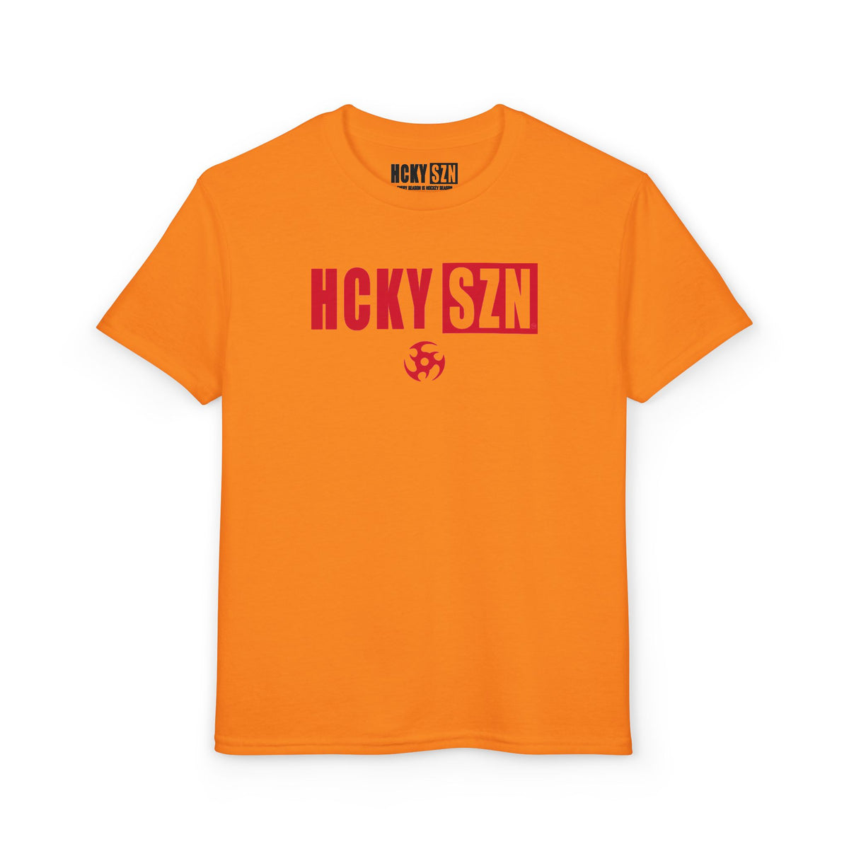 Youth HCKY SZN DryBlend Tee Shirt (Red Logo) - Various Colors