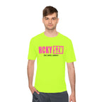 HCKYSZN (Deke Dangle) Adult Performance Tee - Neon Yellow/Hot Pink/Black