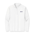 HCKY SZN Embroidered Quarter-Zip Pullover (White/Blue)