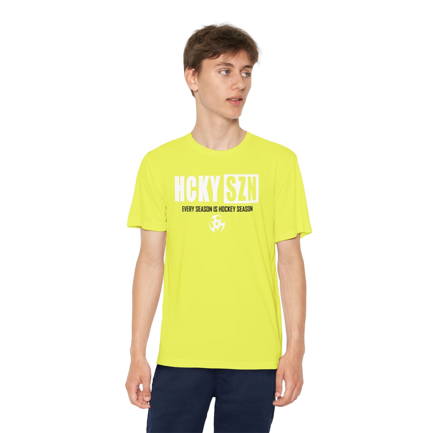 Every Season is HCKY SZN Youth Competitor Tee (White Logo) - Various Colors