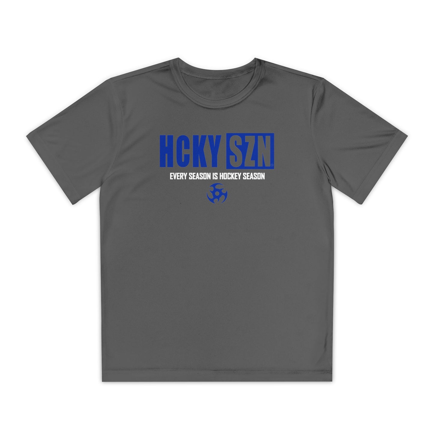 Every Season is HCKYSZN Youth Competitor Tee (Royal Blue Logo) - Various Colors