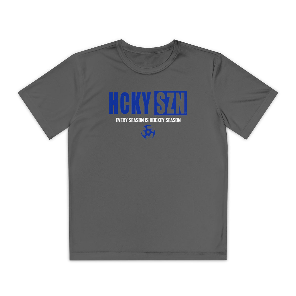Every Season is HCKYSZN Youth Competitor Tee (Royal Blue Logo) - Various Colors