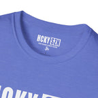 HCKY SZN Softstyle Tee Shirt (Heather Royal)