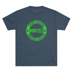 HCKY SZN Circle Logo TriBlend Tee Shirt (Lime) - Various Colors
