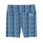 HKY SZN High Waisted Workout Shorts (Azure Tide)