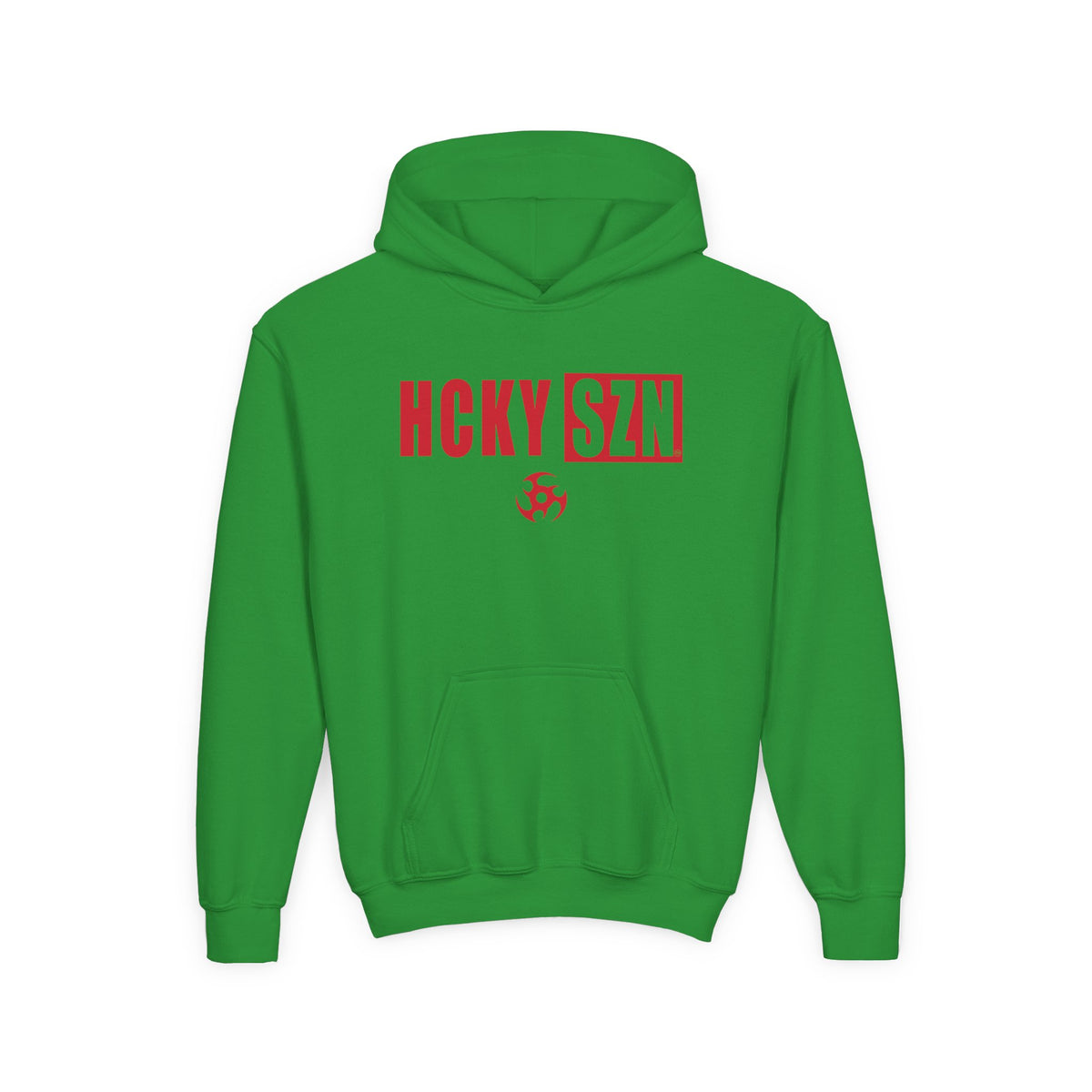 Youth HCKY SZN (Red Logo) Hooded Sweatshirt - Various Colors