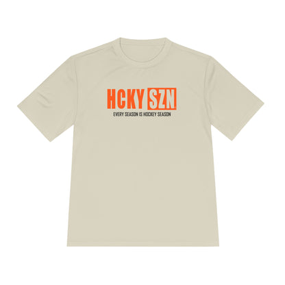 Every Season is HCKY SZN Performance Tee (Orange Logo) - Various Colors