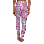 HCKY SZN High Waisted Yoga Leggings (Hockey Girl Camo)