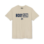HCKY SZN Simple Star DryBlend Tee Shirt (Navy Logo) - Various Colors