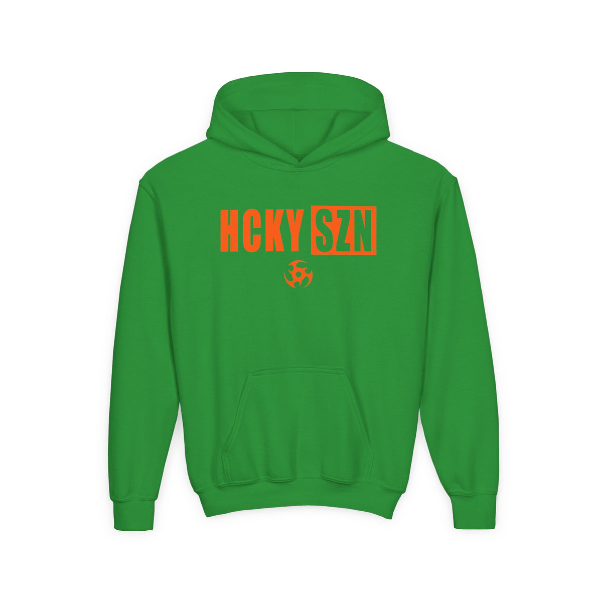 Youth HCKY SZN (Orange Logo) Hooded Sweatshirt - Various Colors