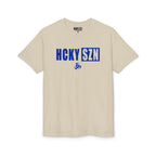 HCKY SZN Simple Star DryBlend Tee Shirt (Blue Logo) - Various Colors