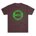HCKY SZN Circle Logo TriBlend Tee Shirt (Lime) - Various Colors