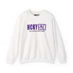 HCKY SZN Crewneck Sweatshirt (Purple Logo) - Various Colors