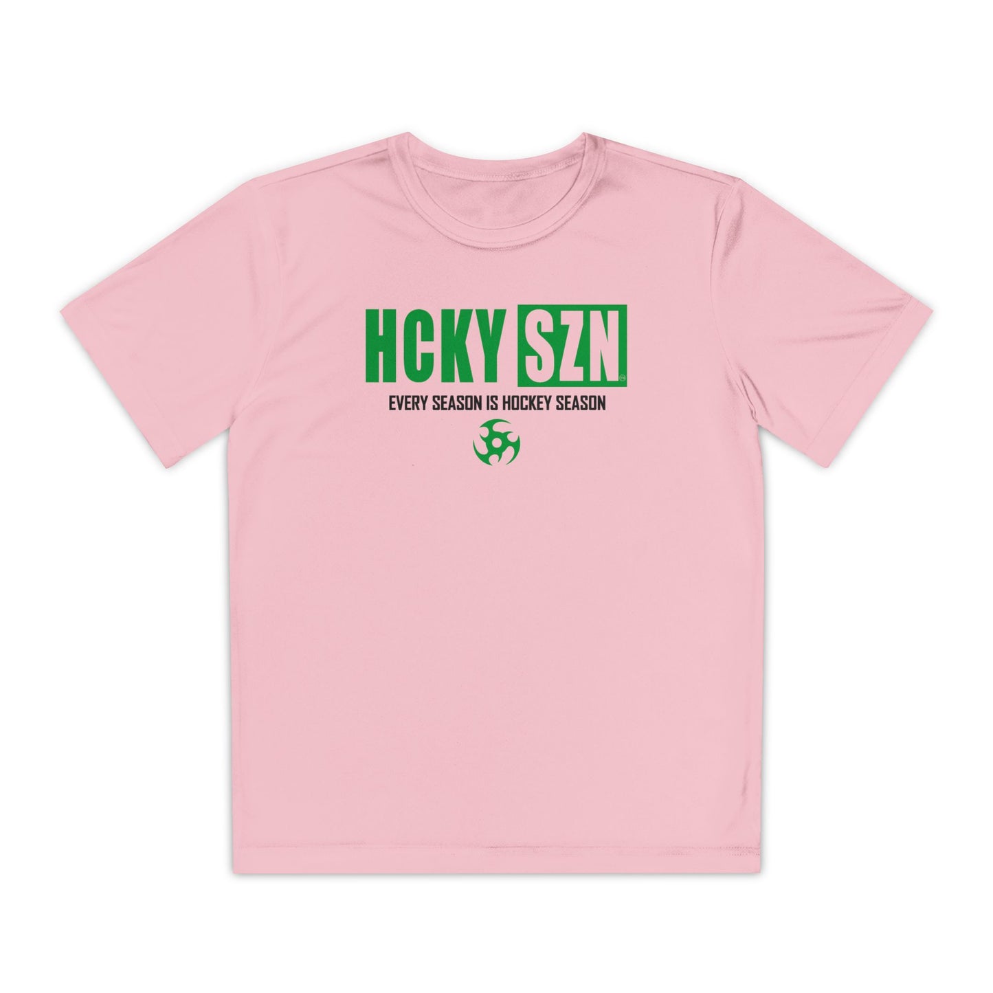 Every Season is HCKY SZN Youth Competitor Tee (Green Logo) - Various Colors